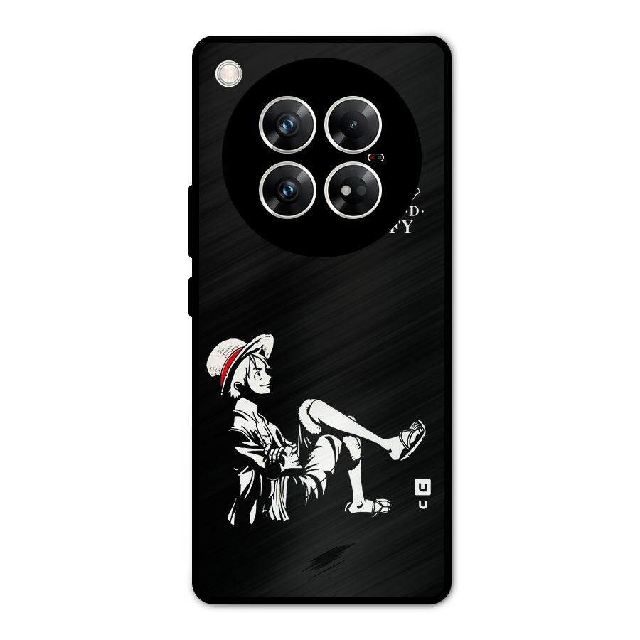 Monkey Luffy Metal Back Case for Infinix Zero 40 5G