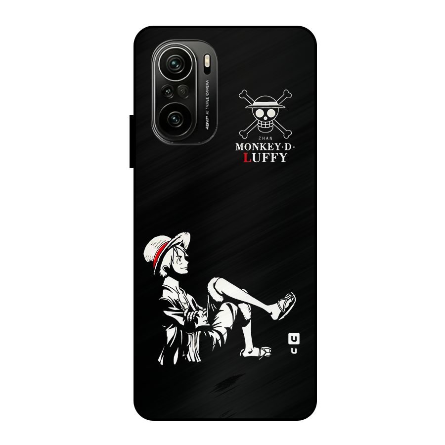 Monkey Luffy Metal Back Case for Mi 11x