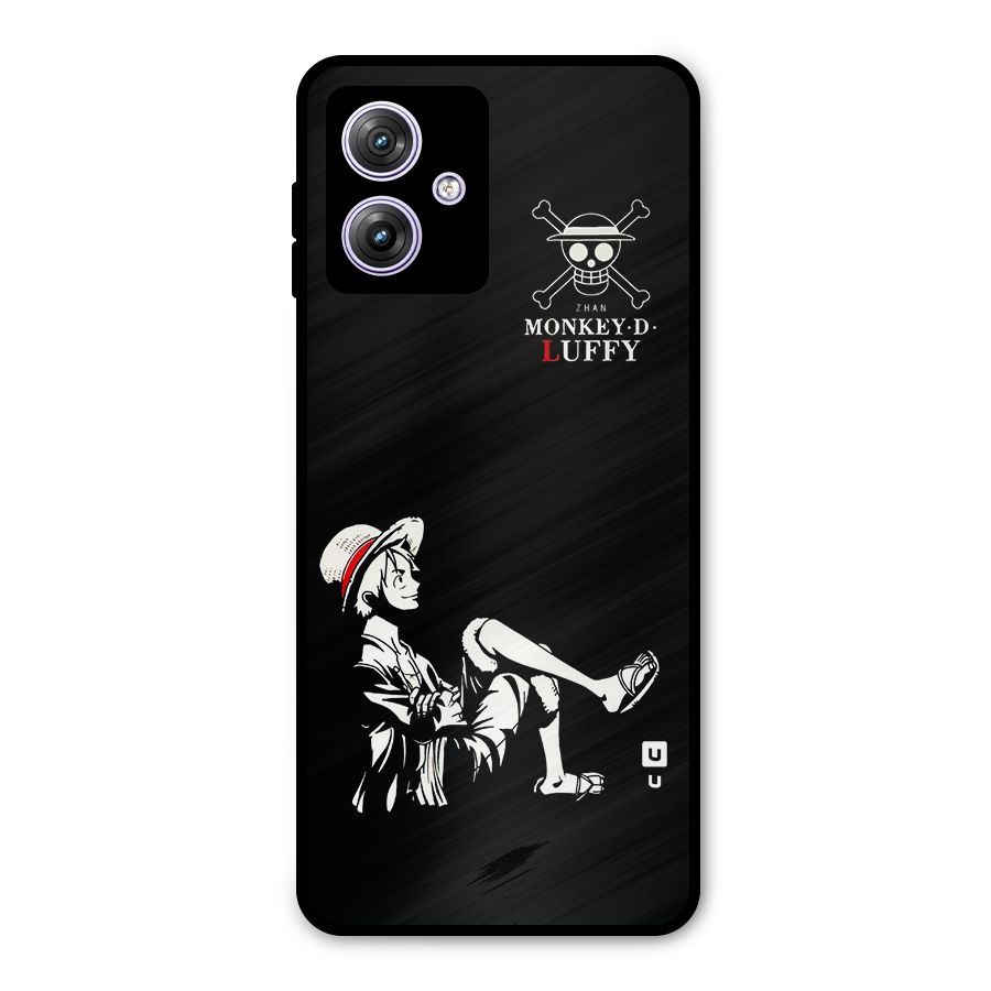 Monkey Luffy Metal Back Case for Moto G64