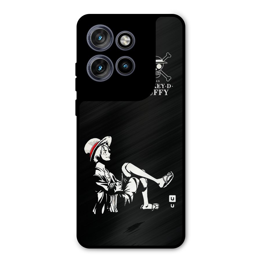 Monkey Luffy Metal Back Case for Motorola Edge 50 Neo
