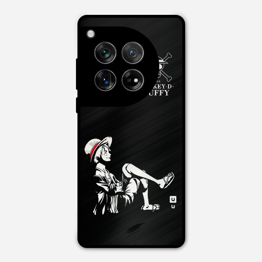 Monkey Luffy Metal Back Case for OnePlus 12