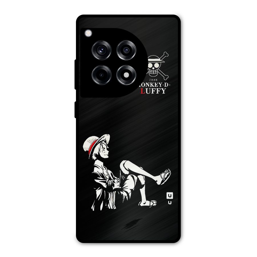 Monkey Luffy Metal Back Case for OnePlus 12R