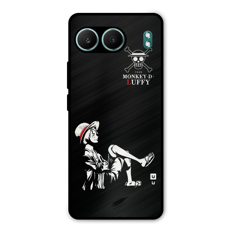 Monkey Luffy Metal Back Case for OnePlus Nord 4