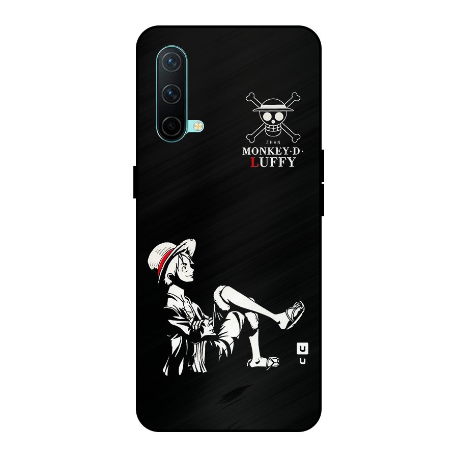 Monkey Luffy Metal Back Case for OnePlus Nord CE 5G