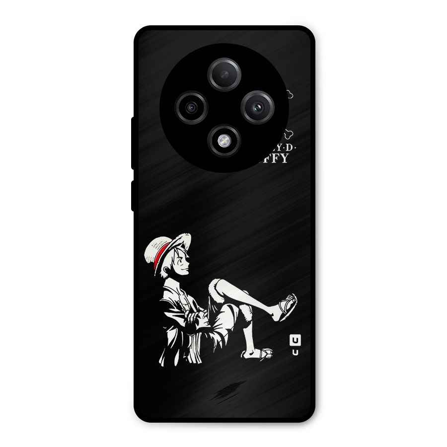 Monkey Luffy Metal Back Case for Oppo F27 Pro Plus