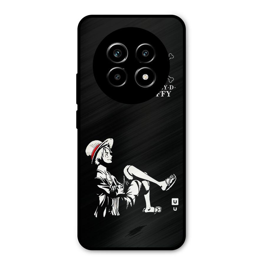 Monkey Luffy Metal Back Case for Realme 14 Pro Lite