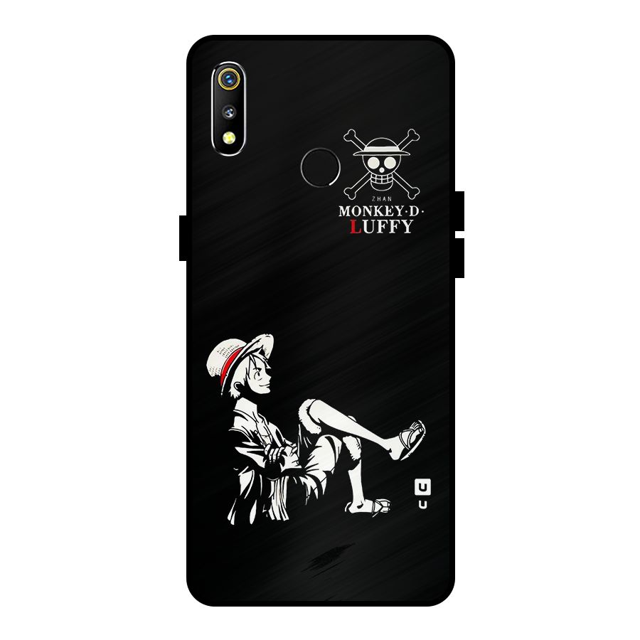 Monkey Luffy Metal Back Case for Realme 3i
