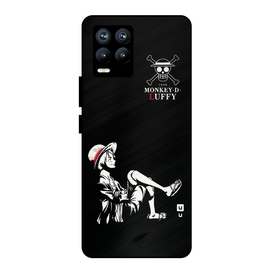 Monkey Luffy Metal Back Case for Realme 8