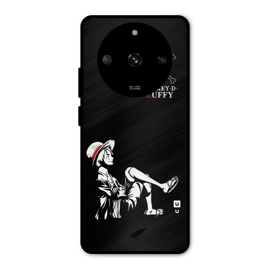 Monkey Luffy Metal Back Case for Realme Narzo 60 5G