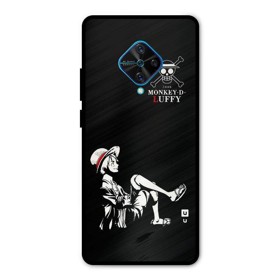 Monkey Luffy Metal Back Case for Vivo S1 Pro