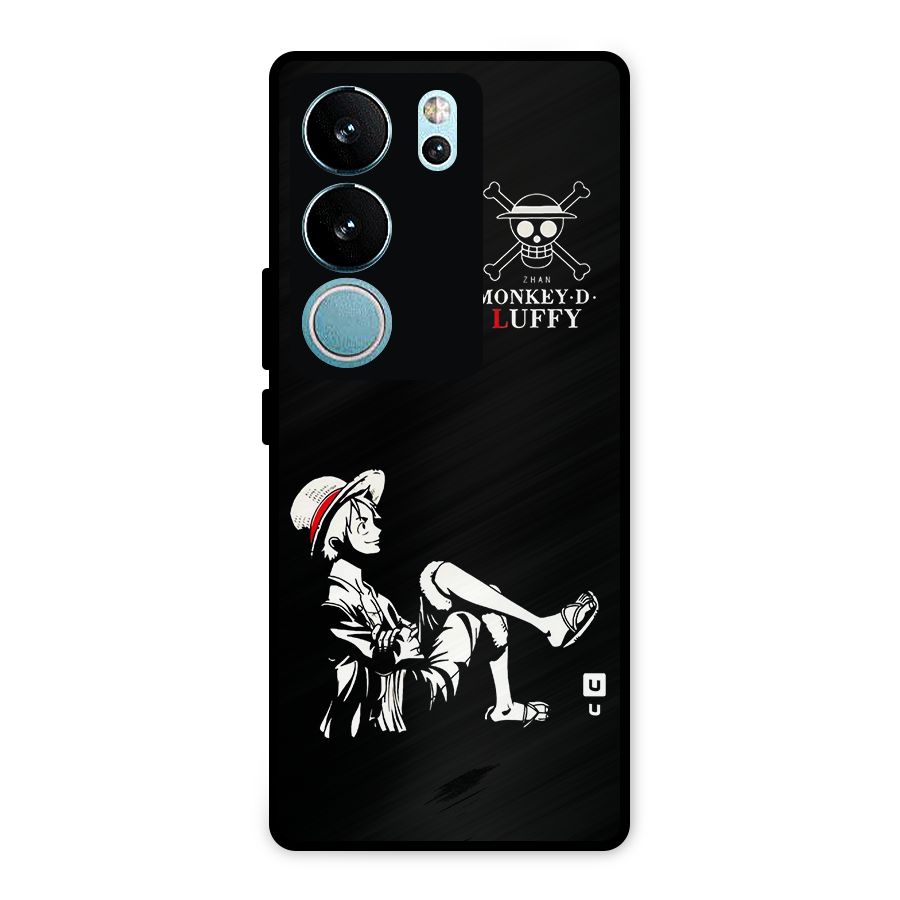 Monkey Luffy Metal Back Case for Vivo V29