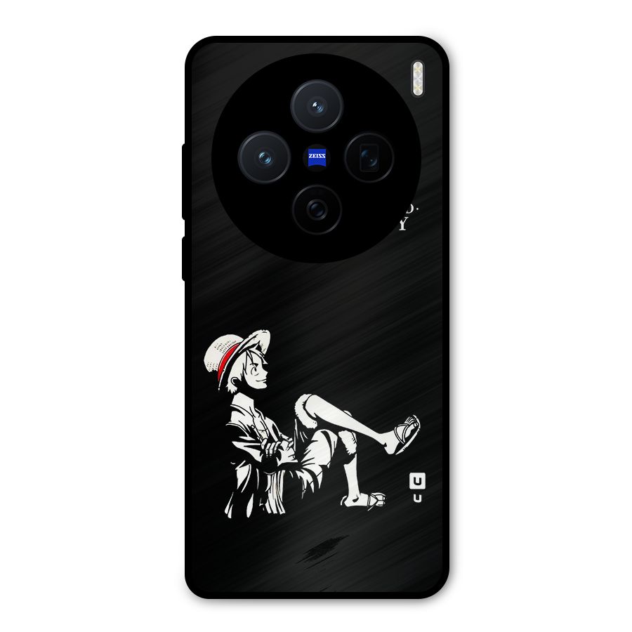 Monkey Luffy Metal Back Case for Vivo X200