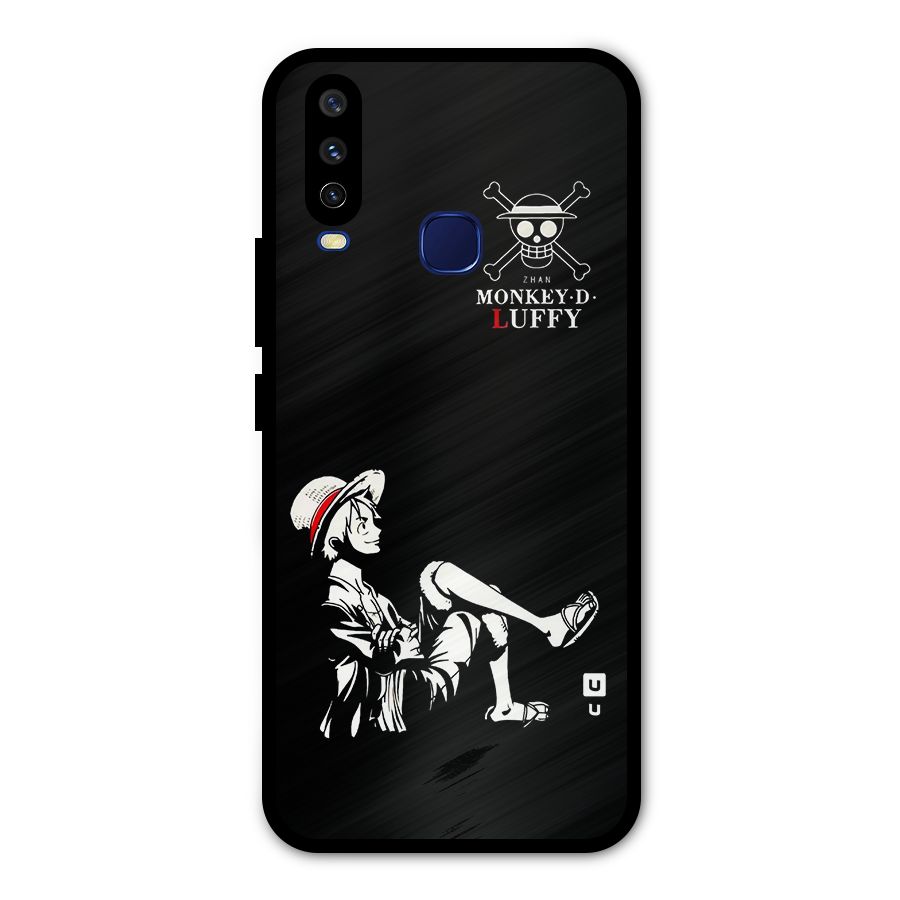 Monkey Luffy Metal Back Case for Vivo Y15