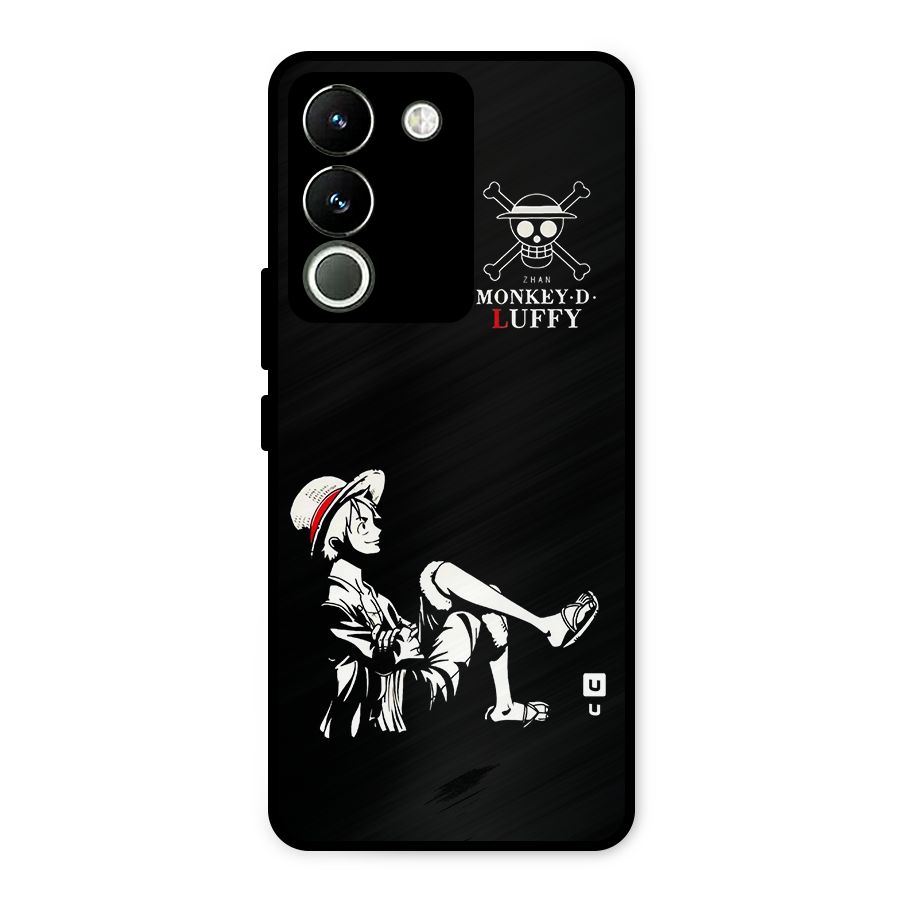 Monkey Luffy Metal Back Case for Vivo Y200