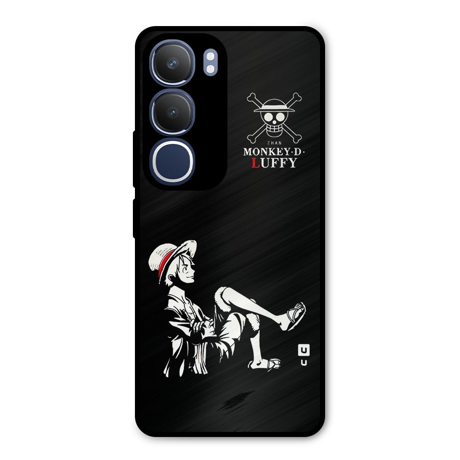 Monkey Luffy Metal Back Case for Vivo Y29