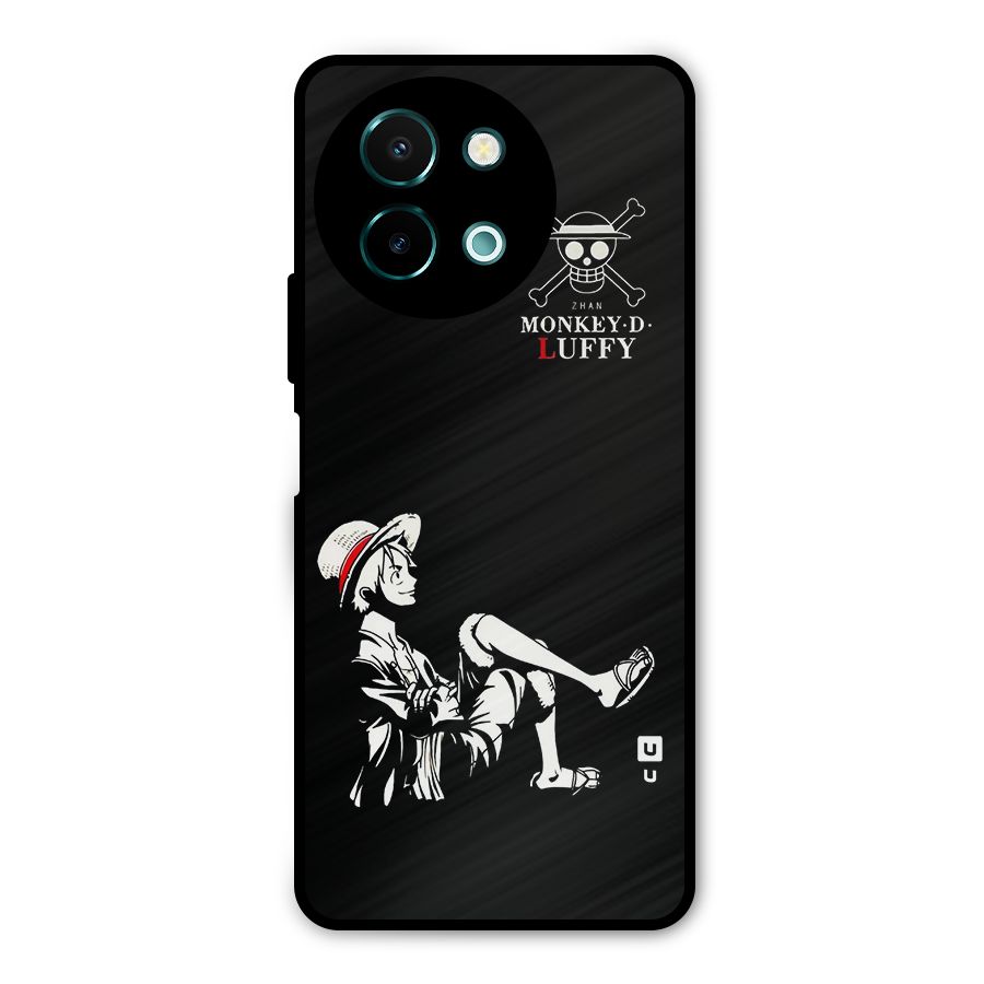 Monkey Luffy Metal Back Case for Vivo Y58