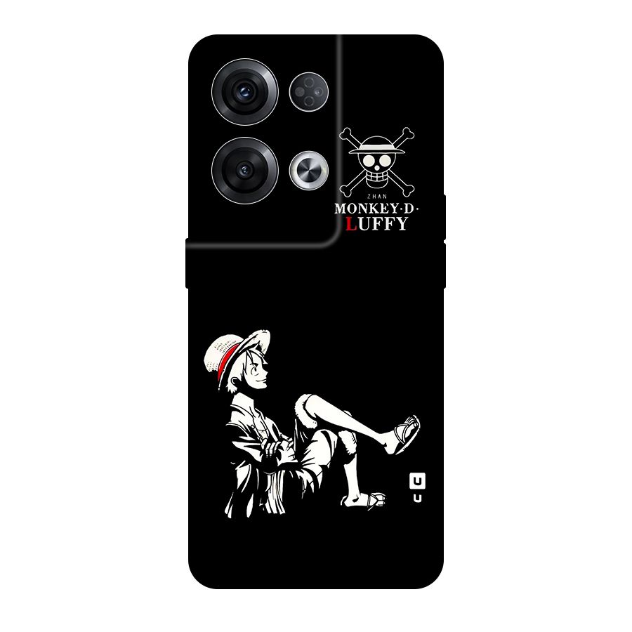 Monkey Luffy Original Polycarbonate Back Case for Oppo Reno8 Pro 5G