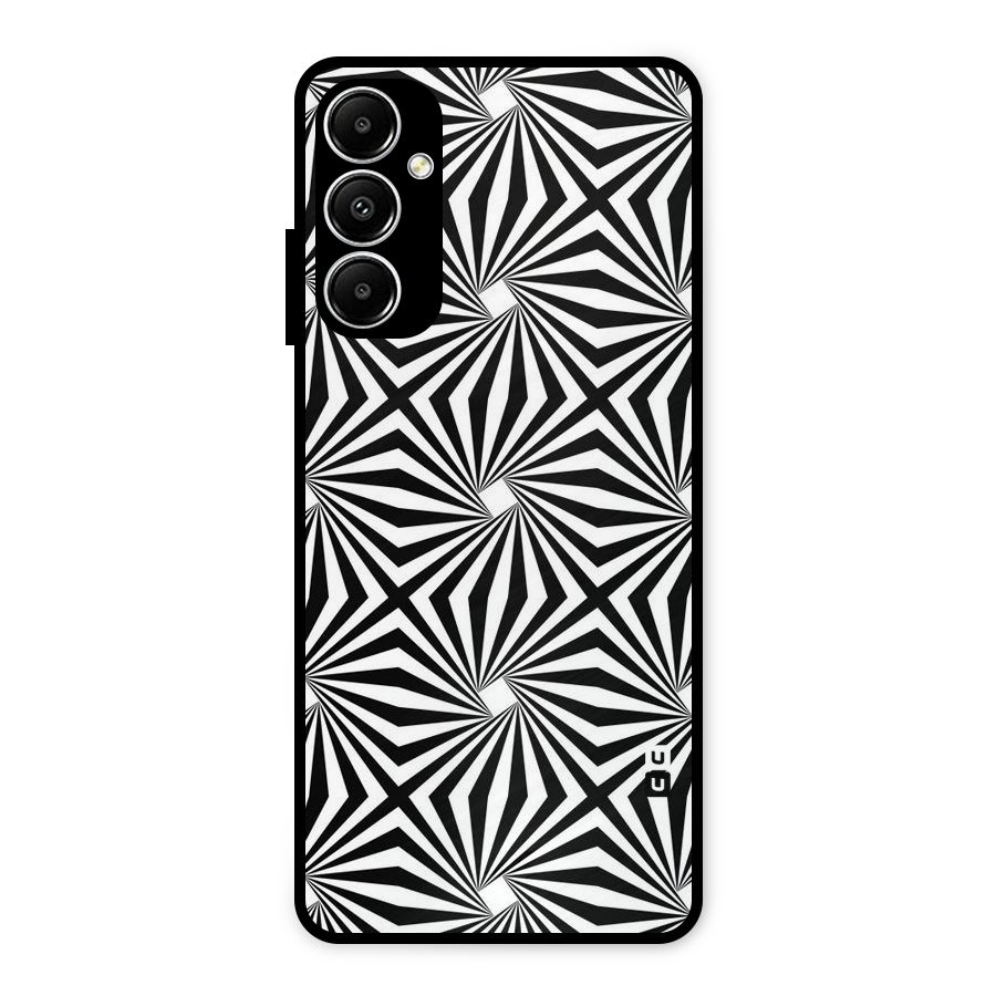 Monochromatic Swirls Metal Back Case for Galaxy A05s