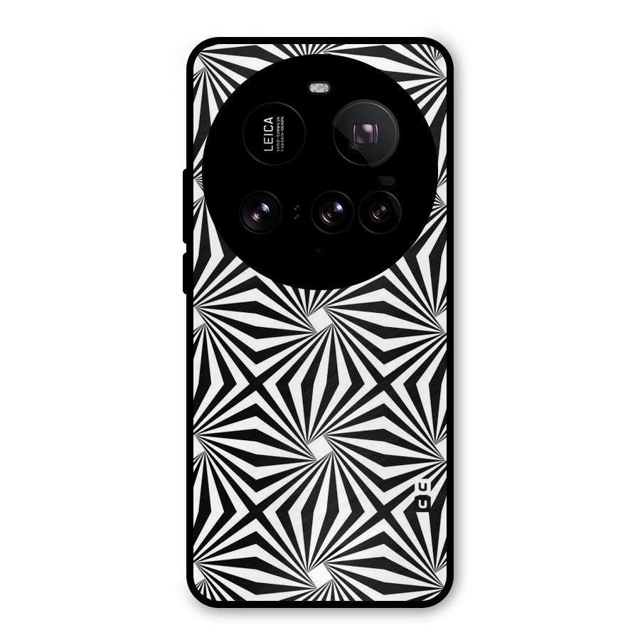 Monochromatic Swirls Metal Back Case for Xiaomi 15 Ultra
