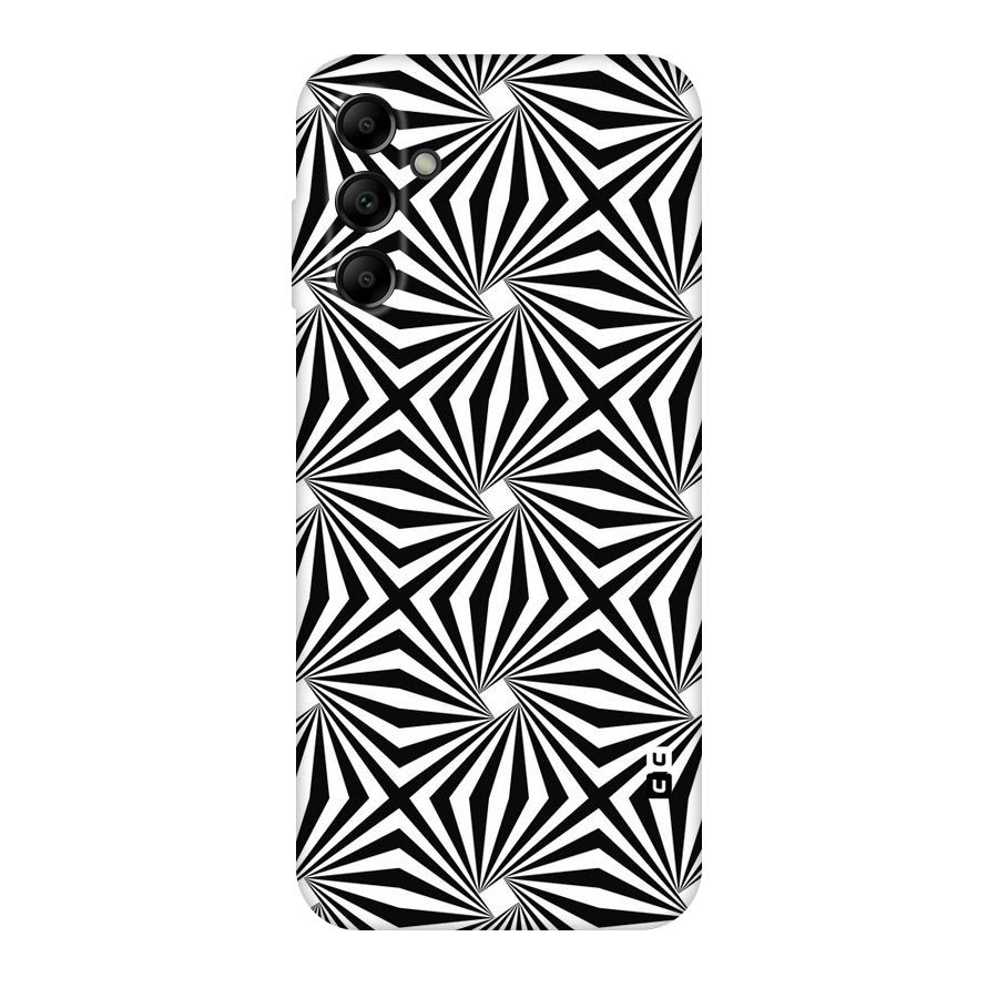 Monochromatic Swirls Original Polycarbonate Back Case for Galaxy A14 5G