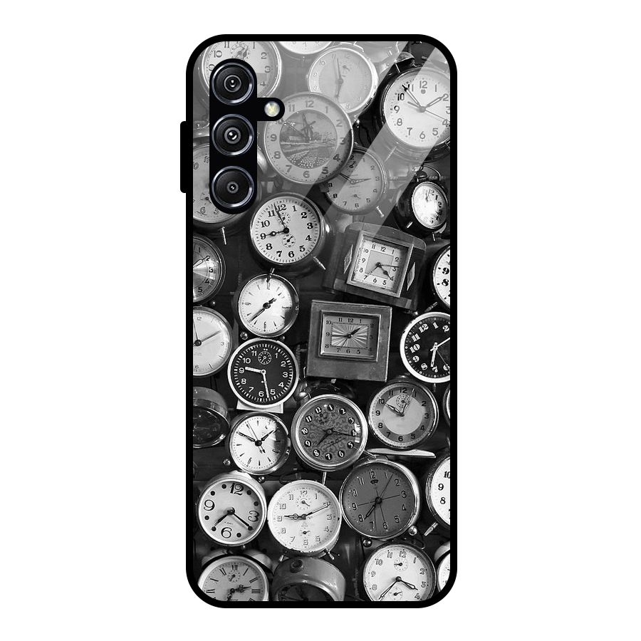 Monochrome Collection Glass Back Case for Galaxy M34 5G