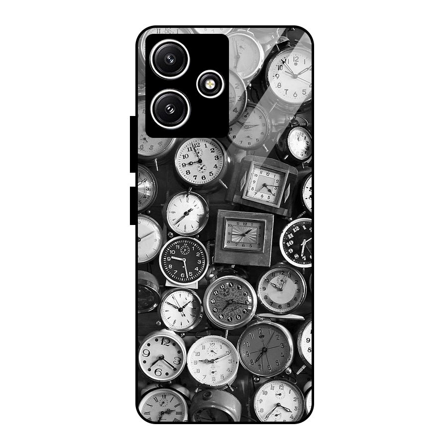 Monochrome Collection Glass Back Case for Redmi 12 5G