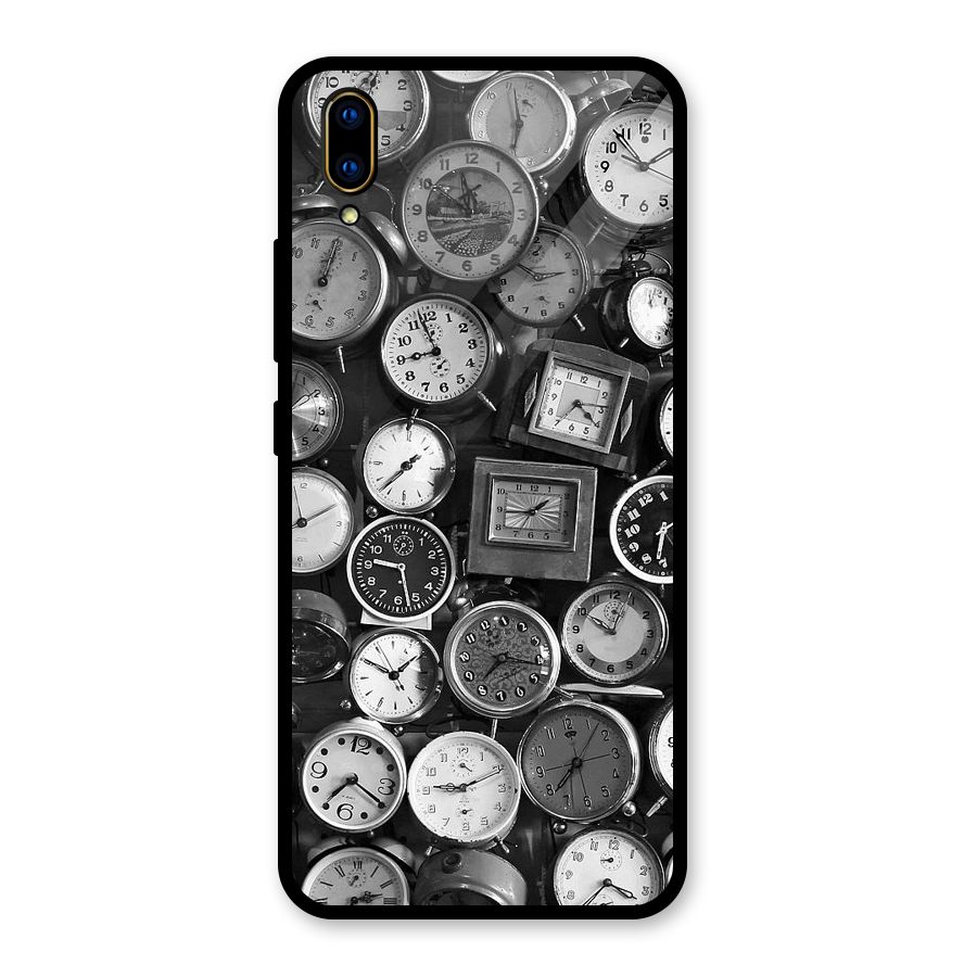 Monochrome Collection Glass Back Case for Vivo V11 Pro