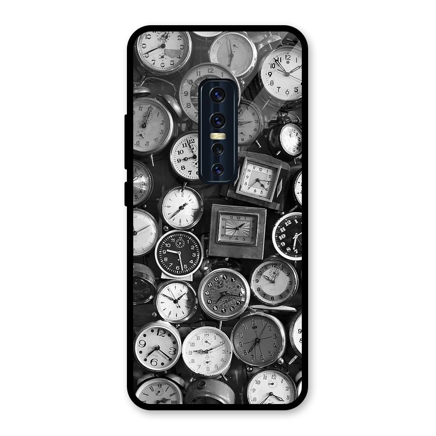 Monochrome Collection Glass Back Case for Vivo V17 Pro