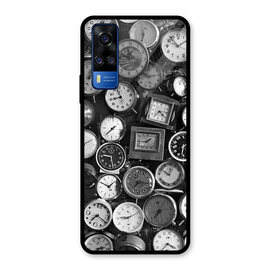 Monochrome Collection Glass Back Case for Vivo Y31