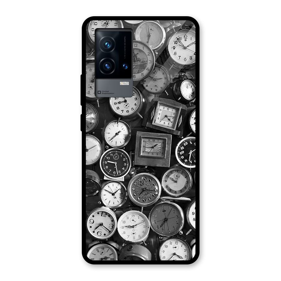 Monochrome Collection Glass Back Case for iQOO 9 5G