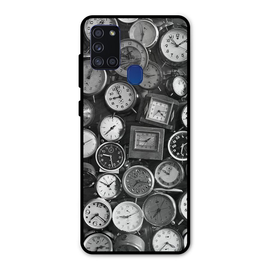 Monochrome Collection Metal Back Case for Galaxy A21s