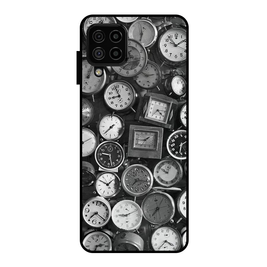 Monochrome Collection Metal Back Case for Galaxy A22 4G