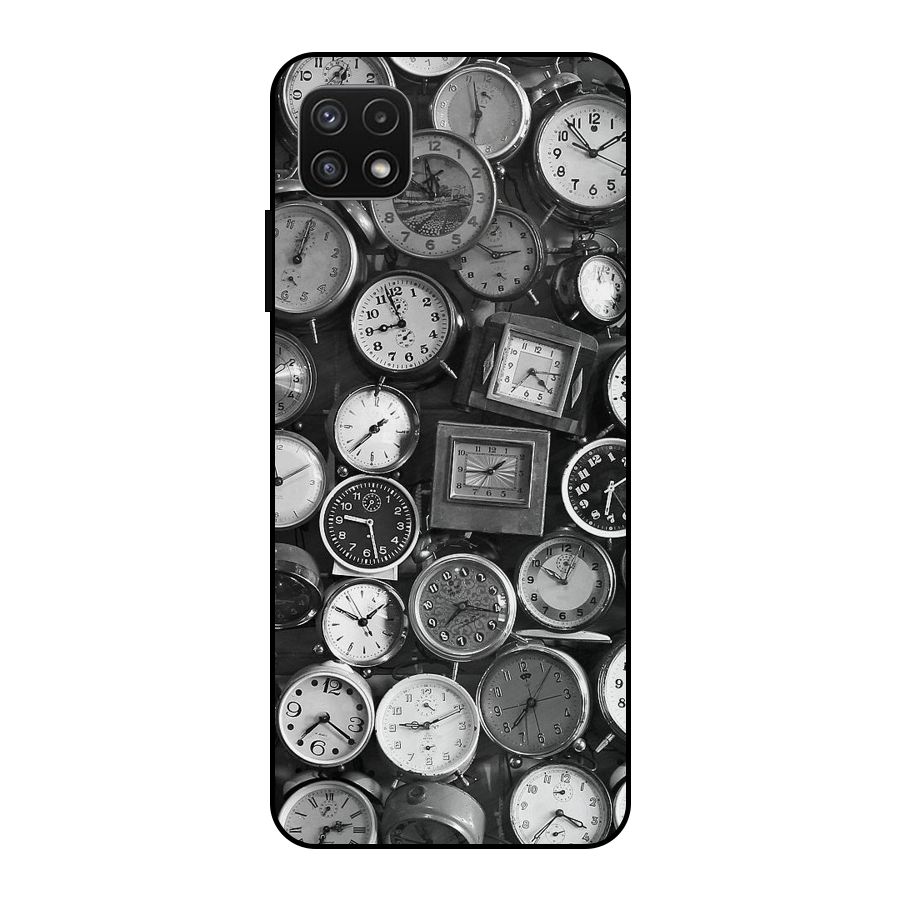 Monochrome Collection Metal Back Case for Galaxy A22 5G