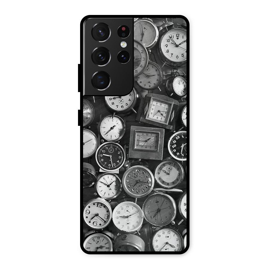 Monochrome Collection Metal Back Case for Galaxy S21 Ultra 5G