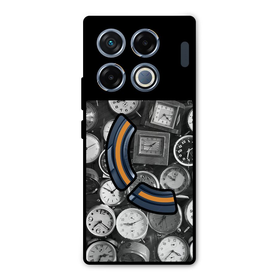 Monochrome Collection Metal Back Case for Infinix GT 20 Pro