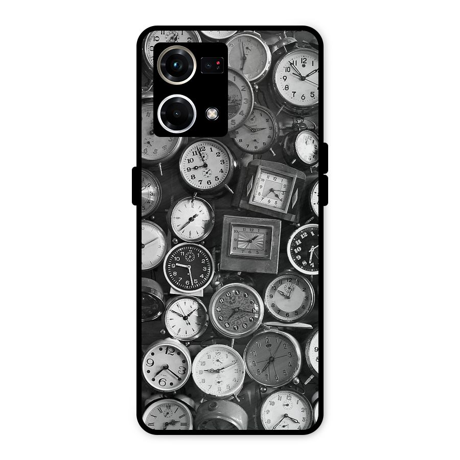 Monochrome Collection Metal Back Case for Oppo F21 Pro 4G