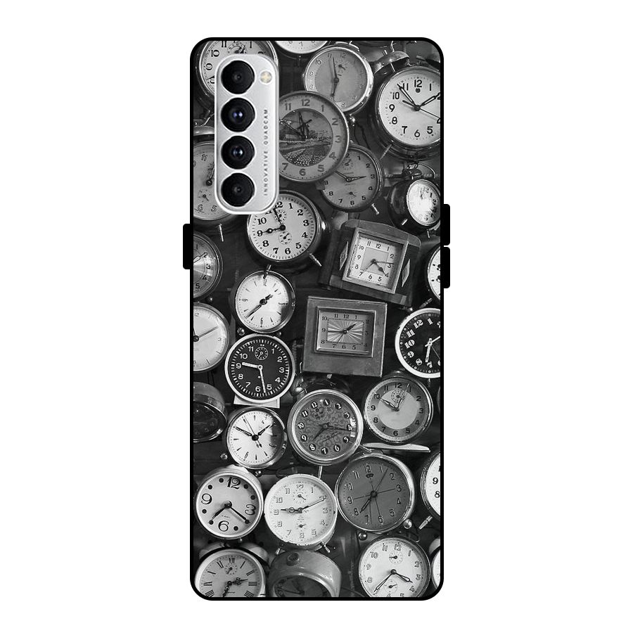 Monochrome Collection Metal Back Case for Oppo Reno4 Pro