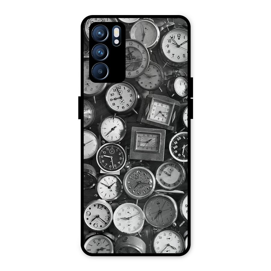 Monochrome Collection Metal Back Case for Oppo Reno6 5G