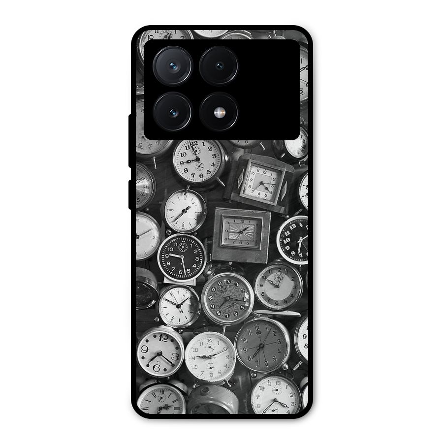 Monochrome Collection Metal Back Case for Poco X6 Pro