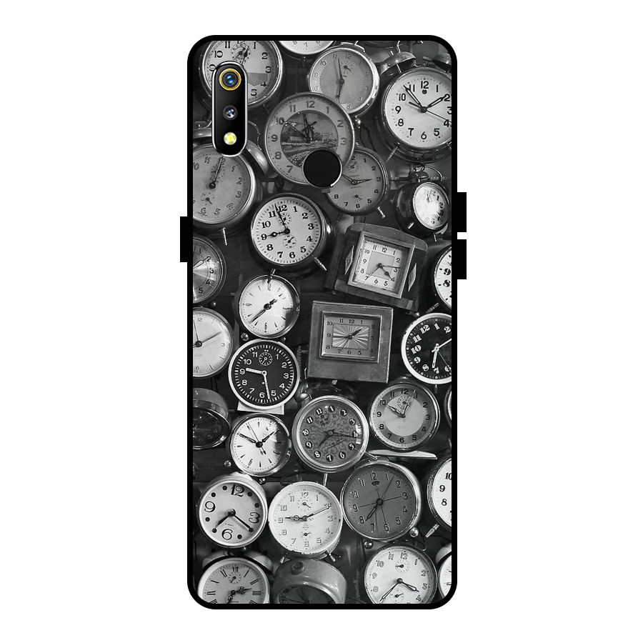 Monochrome Collection Metal Back Case for Realme 3i