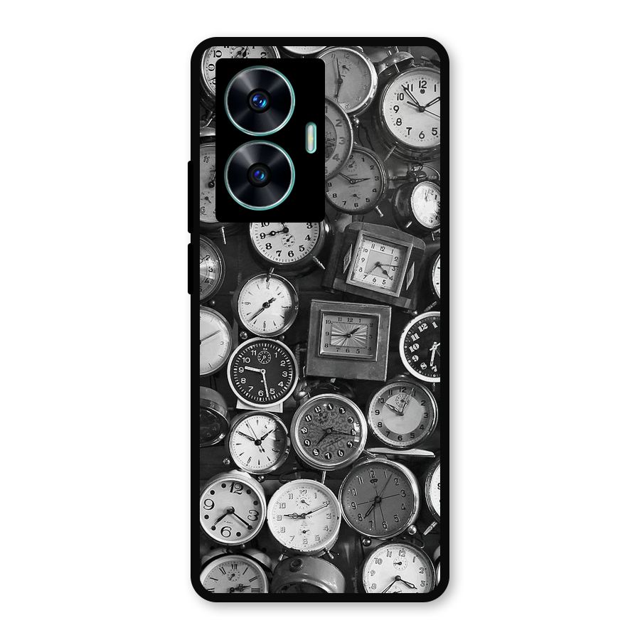 Monochrome Collection Metal Back Case for Realme Narzo N55