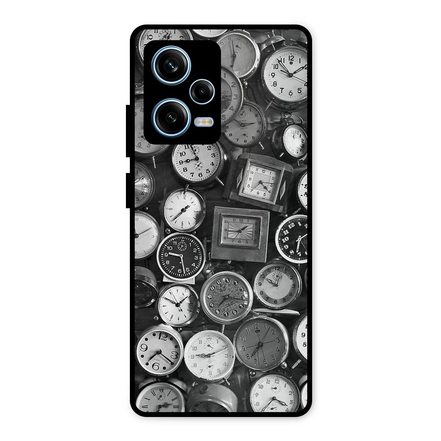 Monochrome Collection Metal Back Case for Redmi Note 12 Pro