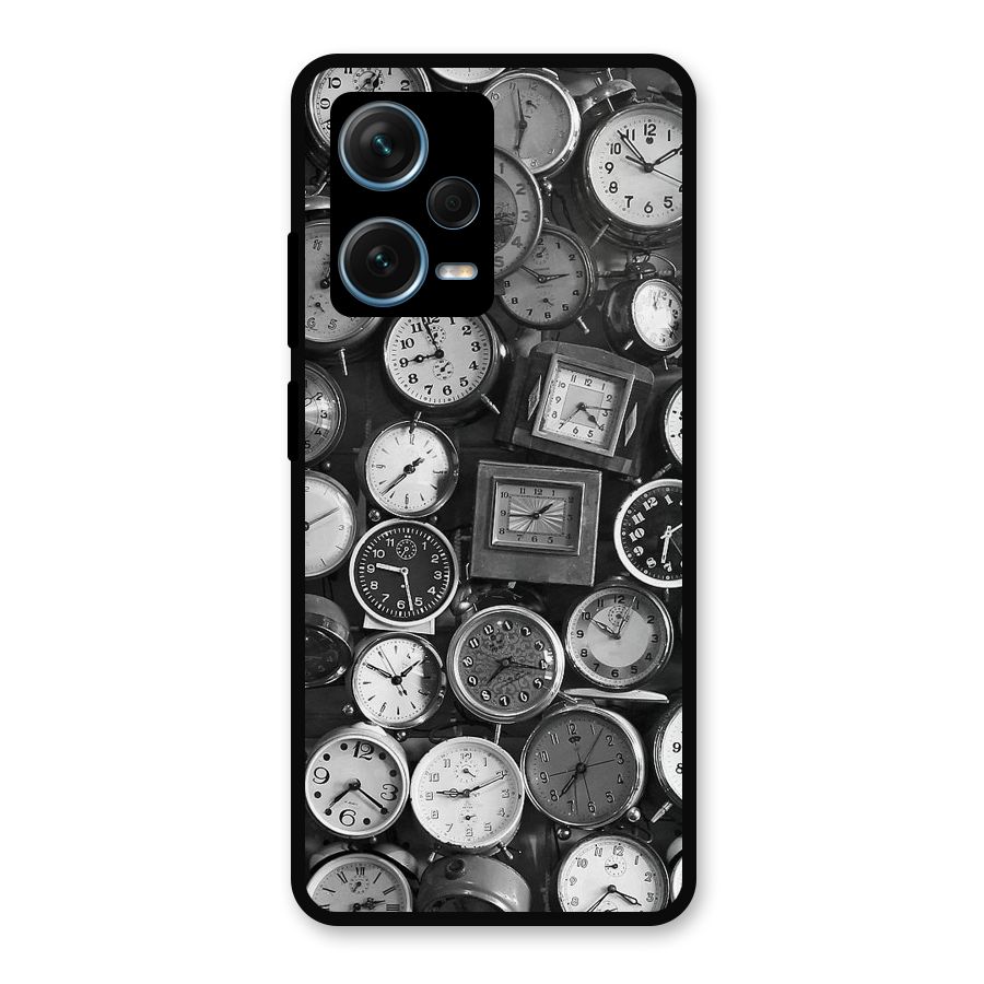 Monochrome Collection Metal Back Case for Redmi Note 12 Pro Plus 5G