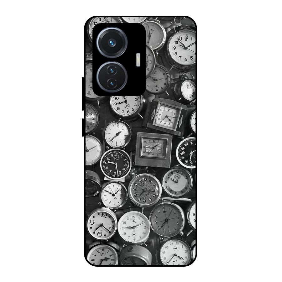 Monochrome Collection Metal Back Case for Vivo T1 44W