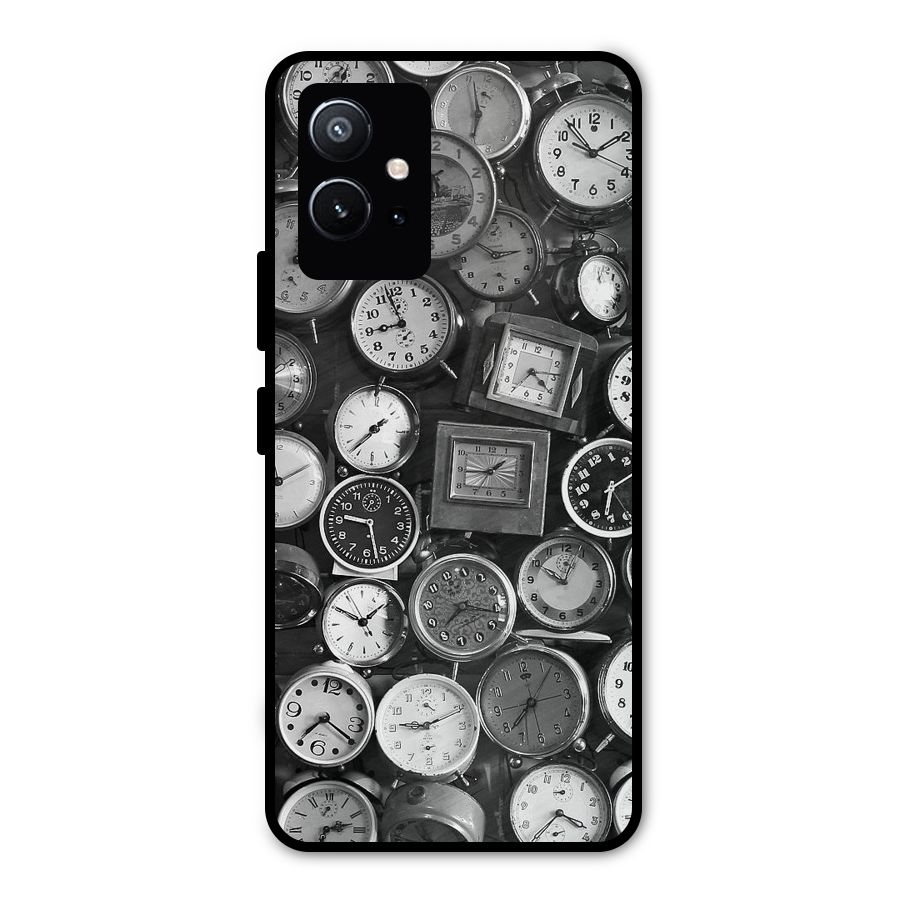 Monochrome Collection Metal Back Case for Vivo T1 5G