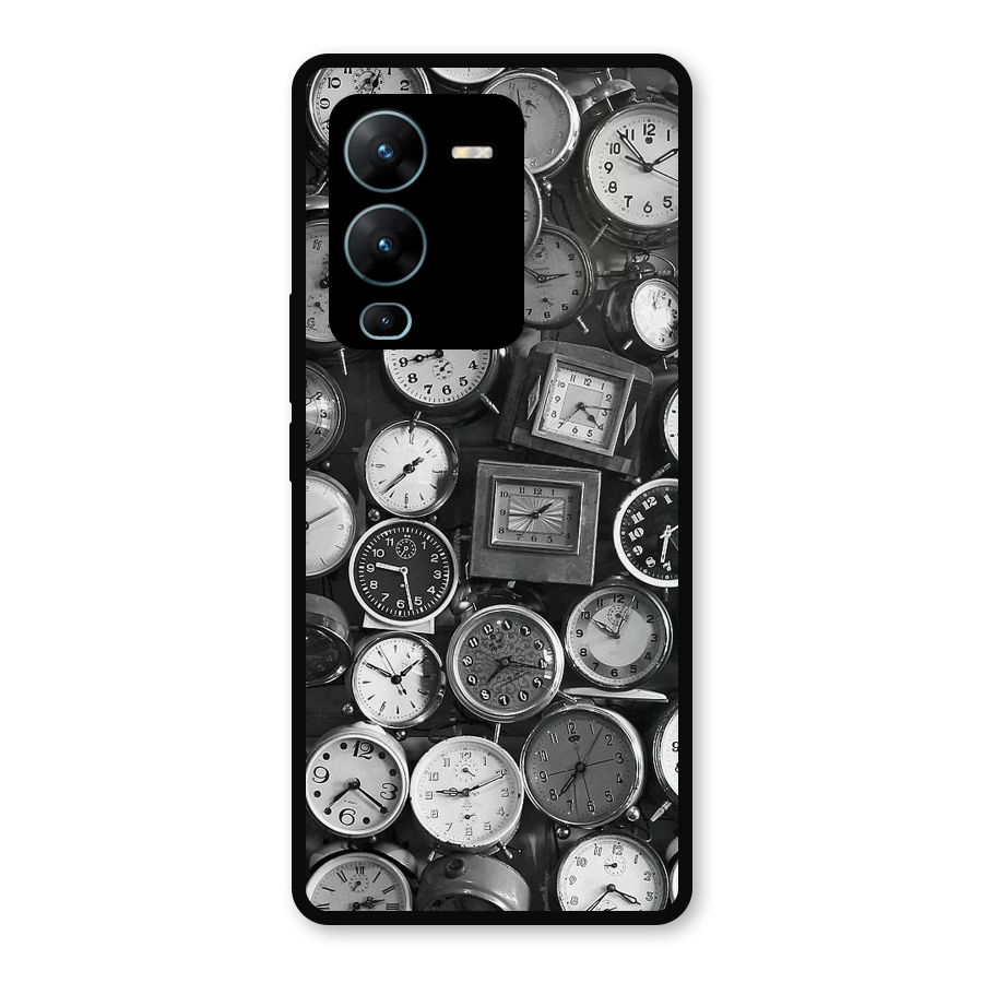 Monochrome Collection Metal Back Case for Vivo V25 Pro