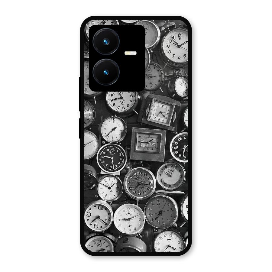 Monochrome Collection Metal Back Case for Vivo Y22