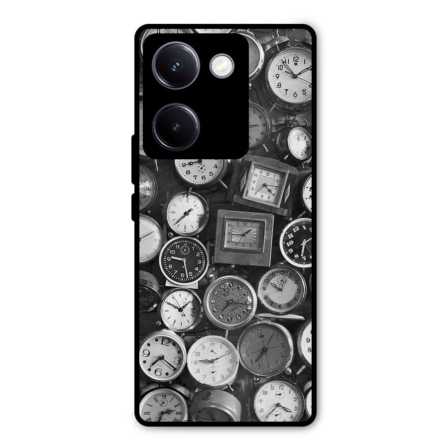 Monochrome Collection Metal Back Case for Vivo Y300 Plus