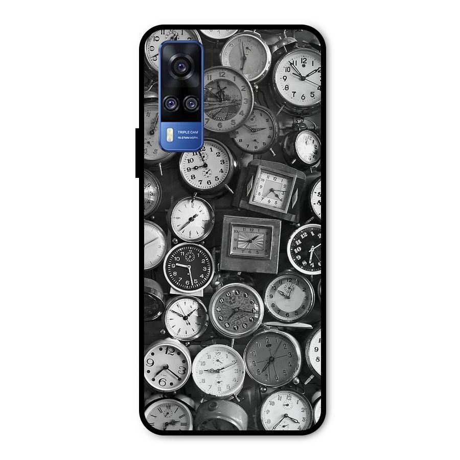 Monochrome Collection Metal Back Case for Vivo Y51A