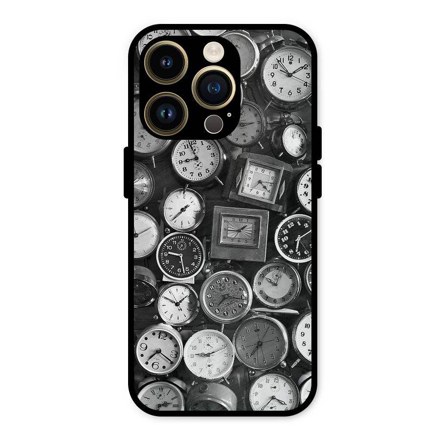 Monochrome Collection Metal Back Case for iPhone 14 Pro